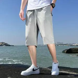 밴딩 7부 운동복 남자 하프팬츠 반바지 트레이닝