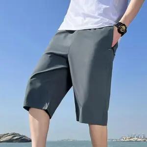 7부 밴딩 편한 남성 여름 반바지 쿨링