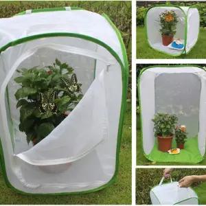 망사 채집통 곤충사육 케이지 30x30x30cm 채집망