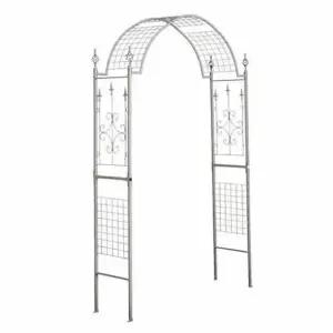 아치형 철제 대문 인테리어 정원 지지대 펜스