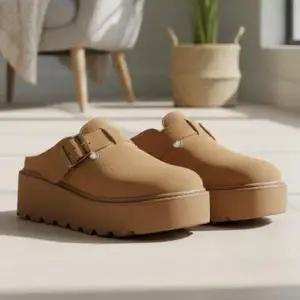 여성 겨울슬리퍼 기모 버클 레이스업 도톰 여성슬리퍼 털슬리퍼