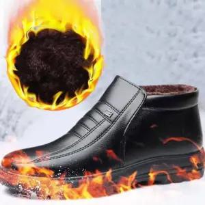 정장 겨울방한 패션 패딩부츠 앵클부츠 털안감 구두