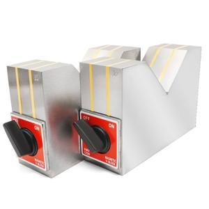 브이블럭 마그네틱 홀더 수공구 클램프 150x150 밀링 정확도 흡착