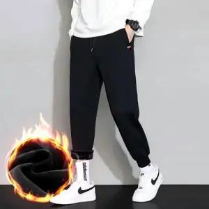 데일리 츄리닝 기모 조거 기모바지 바지 겨울 따뜻한 포인트 트레이닝 남자바지 조거
