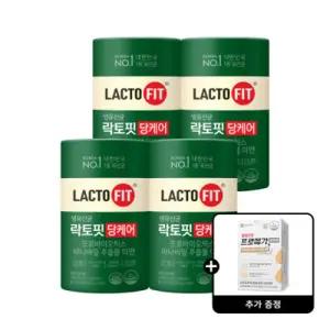 종근당건강 락토핏 당케어 4통(240포) 8개월분
