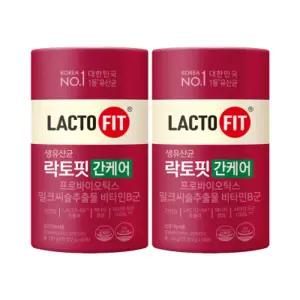 유산균 락토핏 간케어 60포 2통 (2개월분)