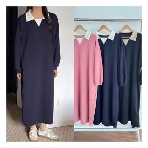 마미누리여성 카라 삼각 롱원피스 임산부 오피스룩 임부복 177034