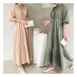 보리맘퀸 드레스 캉캉 롱 원피스 여름 임부복 태교 해외 여행 룩 va011 176943