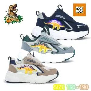 [토박스](강남점)[다이노솔즈]스테고 컨투어 벨크로 라이팅 공룡 운동화 DNKCD3TSSC11 3색상