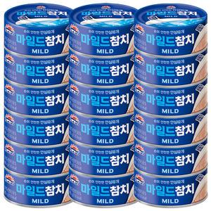사조 마일드 참치 85g x 18개 / 참치캔 통조림