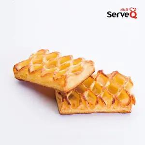 [업소용] 애플 파이 냉동 생지 75g 400개 4박스