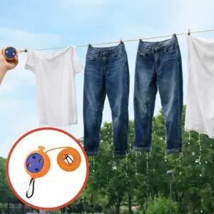 캠핑 빨래줄 여행 빨랫줄 길이조절 10m 소품걸이 다용도 걸이 옷걸이