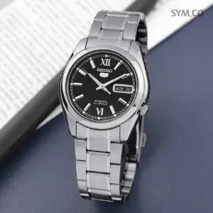 세이코5 SNKL55K1 오토매틱 데이데이트 아날로그 클래식 남자 메탈 시계 d