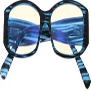 블루 라이트 필터 안경을 읽는 여성을 위한 크리스탈이 달린 세스블루 컴퓨터 안경