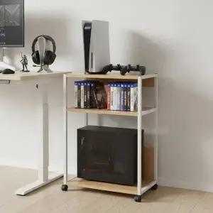 [아도라하우스]이동식 3단 수납 다용도 선반 받침대