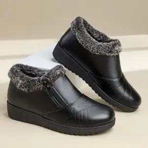 CCS7DAE여성 겨울 필수 아이템 따뜻한 털 안감 방한 로퍼