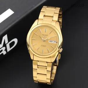 세이코5 SNKL48K1 오토매틱 데이데이트 아날로그 클래식 남자 메탈 시계 d