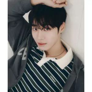 커버낫 [추영우 ]스트라이프 카라 니트 그린 CO2601KT05GN 948043