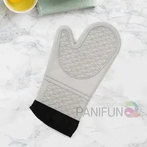 키친 실리콘오븐장갑 그레이 요리장갑 오븐용장갑 두툼한오븐장갑 실리콘냄비장갑 에어프라이어장갑