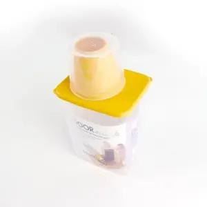 슈마켓 도어미니잡곡통사각 950ML보관용기 쌀통 반찬통 보관용기 밀폐용기