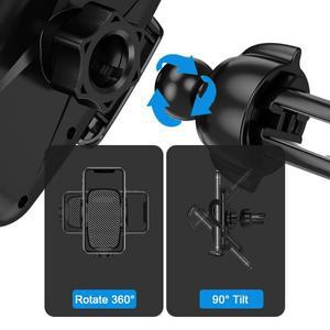 17mm 볼 조인트가  중력 자동차 휴대폰 거치대 - 핸즈프리 통화  내비게이션 범호환  에어벤트 클립