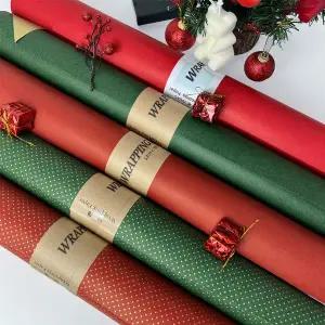 크리스마스 롤 포장지 기념일 설 명절 선물 답례품 고급 포장 18m/20m