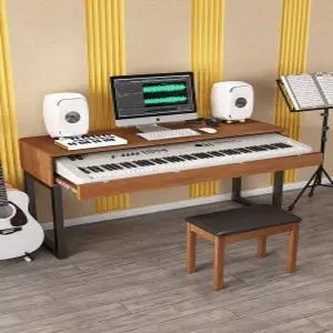 건반 작곡 테이블 미디데스크 미디책상 피아노책상 뮤지션 편곡