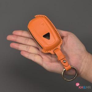 트라이엄프 스피드 트리플 XC 스크램블 1200 로켓 III 가죽 키 케이스 홀더 키체인용 오토바이 커버