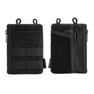 캠핑 옥스포드 지퍼 파우치 블랙 1P 지갑 장비 보관 다용도지갑 스포츠지갑 여행지갑
