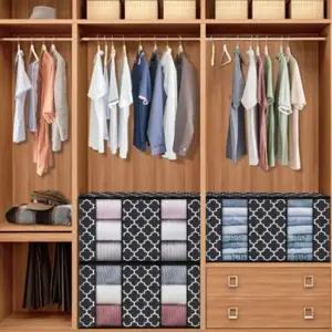 TC2 이불보관함 패브릭 리빙박스 이불 정리 수납함 파우치 이불정리 옷정리함 옷보관