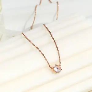 아이스리움 큐빅 일체형 데일리 목걸이 패션목걸이