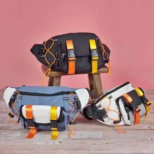 선셋 바디 크로스백 어깨가방 버클 조임끈 여행가방 옆으로매는가방 직장인크로스백