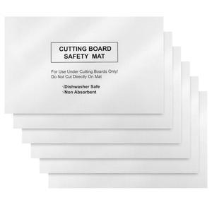 하울 6개 미끄럼 방지 도마 매트 주방용 흡수성 안전 매트, 식기세척기 사용 가능, 16 x 10 인치