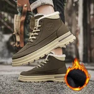 3컬러 CDX520E2 남성 털안감 방한 겨울 워커 신발