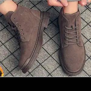 남성 YSH625J9 방한 겨울 스타일 스웨이드 던 기안감 워커