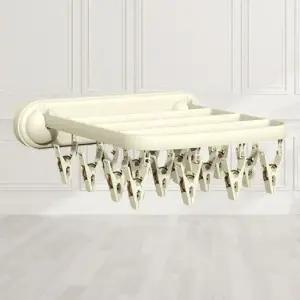 여행용 아기 베란다 접이식 편리한 속옷 다기능 소형 양말집게 양말건조대 양말걸이