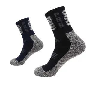 PRS 남성용 빅사이즈 큰발 왕발 발목로고 중목 등산양말 10켤레