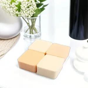 에이브 퍼프 고급라텍스 물광퍼프 메이크업 스펀지 파운데이션 쿠션 조각 (소 5세트)