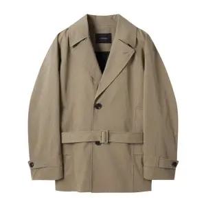 [커스텀멜로우](광주신세계)베이지 숏 트렌치 코트 CWCAS25113BEX