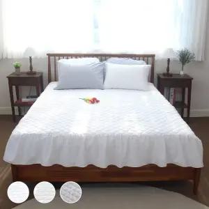 순면 숏프릴 침대 매트리스 커버 싱글/슈퍼싱글/더블/퀸