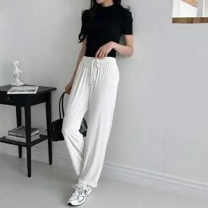 소프트 VD02QO34 코튼 말랑말랑 통바지 SD-240404