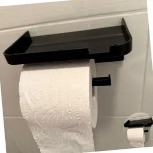 접착휴지걸이 부착식 휴대폰거치 휴지걸이