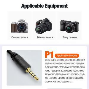 캐논 호환 DSLR 카메라호환  2.5mm / 리모트 셔터 릴리즈 케이블 연결 코드 3C C3 N3 A RS-80N3 동일