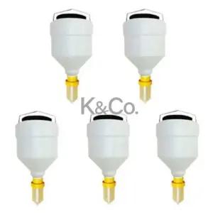 거꾸로 소스 디스펜서 업소용 양념 세트 용기 5개