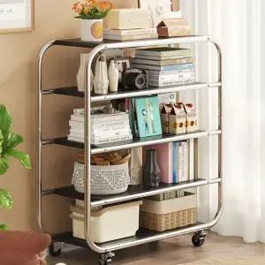 스테인레스 랙선반 이동식 진열대 트롤리선반 진열선반 랙선반 진열선반 철제선반