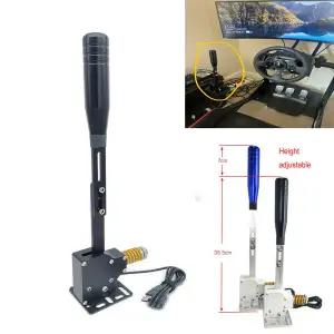 호환  Logitech g29g27g25 용 핸드 브레이크 PC 홀 센서 Thrustmaster T300 T500 레이싱 게임 스티어링 휠