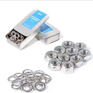 ELOS 스케이트보드 하드웨어 키트 - 트럭 장착 베어링 부싱 킹핀 피벗 컵 너트 볼트 액세서리 및 스케이트