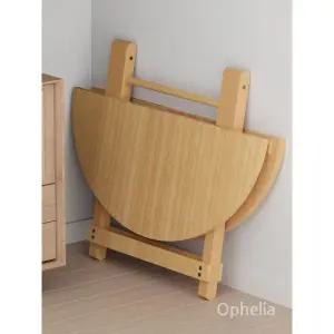 미니식탁 사각테이블 원목 접이식테이블식탁 소형탁자