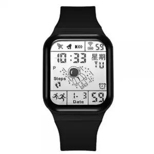 bns 클래식 트렌디 학생 커플 패션 우주 전자 손목 시계 손목시계 우주시계 학생시계