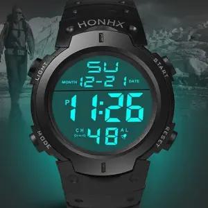 시계 레져 전자 남자 남성 디지털 LED 스포츠 방수 멀티 디스플레이 손목시계 심플손목시계